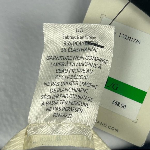 Lucky Brand Logo Casual Navy Long Sleeves Tee Size L - Picture 5 of 8